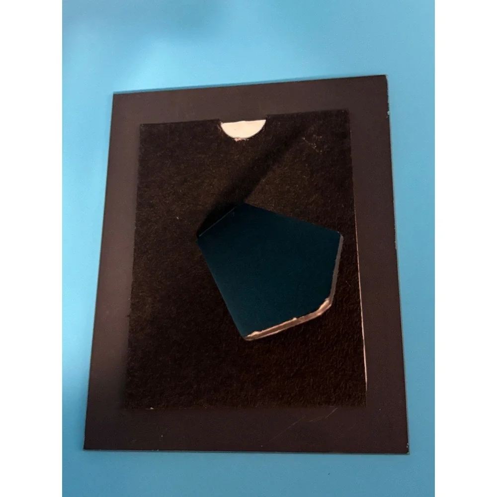Beveled Mirror Picture Frame 5x7 Glass Hollywood Regency Glam Tabletop 9x7 Large
